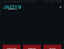 Tablet Screenshot of jazzyb.com